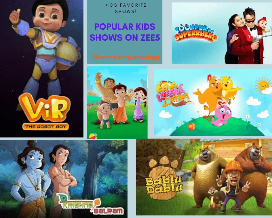 MommyShravmusings, ZEE5 Shows reviews, ZEE5, ZEE5 Kids Shows, Kids Shows,
Popular Kids Shows, Sponsored Posts 

