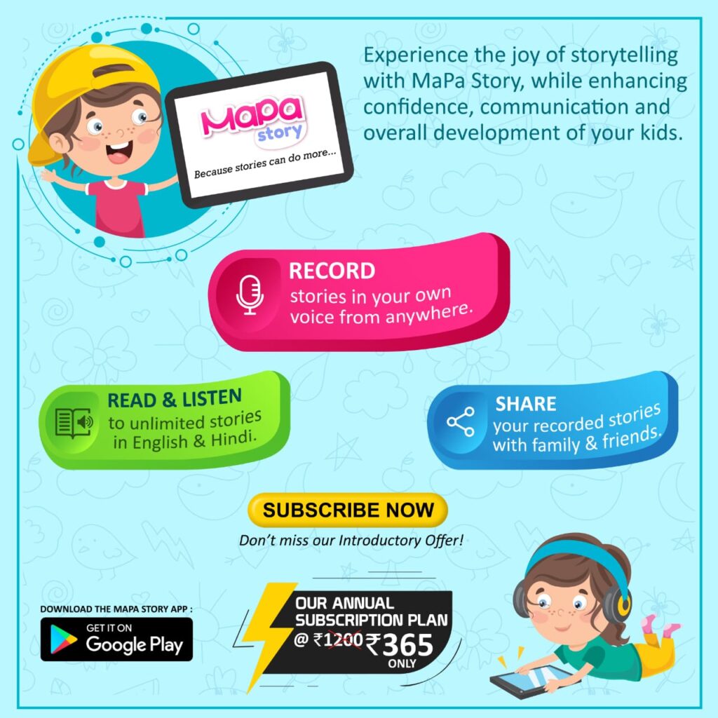 MaPa Story app, Storytelling app, App review, mommyshravmusings