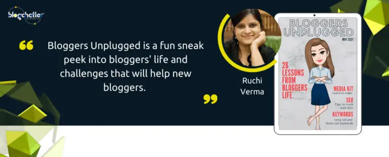 Book Review: Bloggers Unplugged by Ruchi Verma