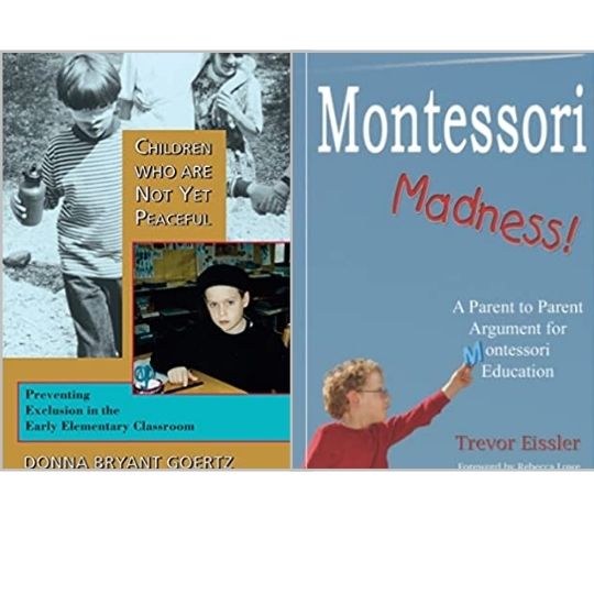 Montessori Parenting books across all ages in a blog post by mommyshravmusings