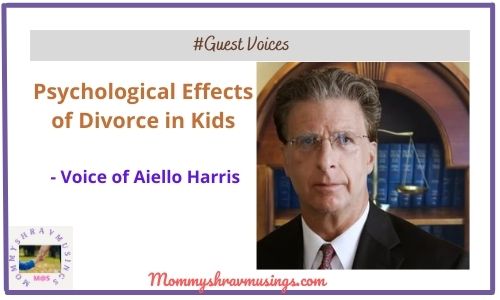 Psychological Effects of Divorce in Kids - blog post in Mommyshravmusings