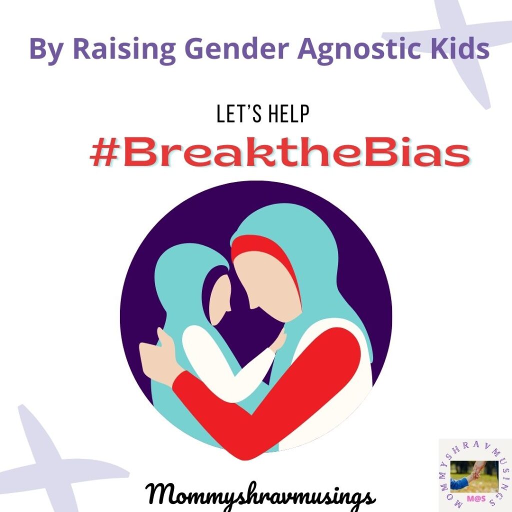 How to raise gender agnostic children - a blog post by Mommyshravmusings