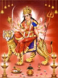 Maa Durga picture from Google in Unleash the TIGRESS in you blogpost by  mommyshravmusings