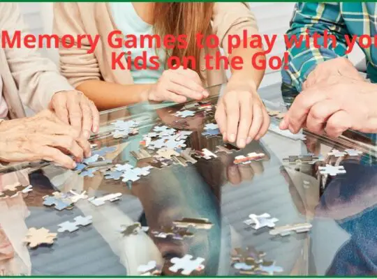 Memory Games that you can play with your Child - a blog post by Mommyshravmusings