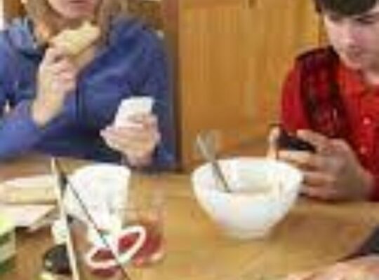 Tips to break the habit of using gadgets during mealtimes. - A Blogpost by mommyshravmusings