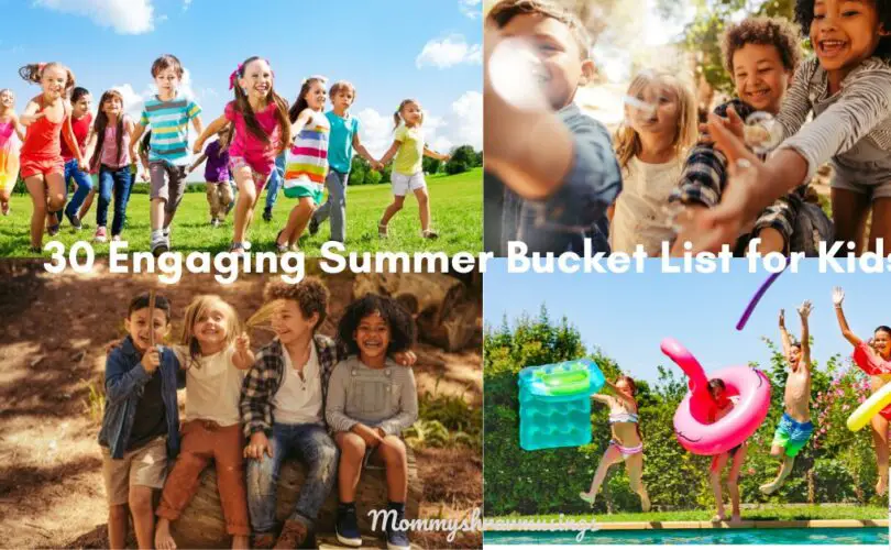 Summer Bucket List for Kids - a blog post by Mommyshravmusings