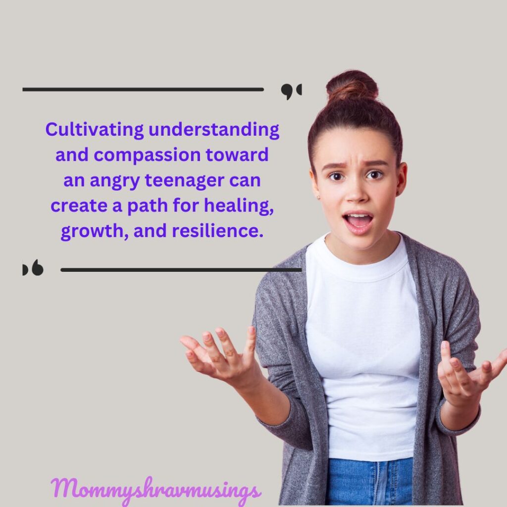 Signs of Anger Issues in Teenagers - a blog post by mommyshravmusings