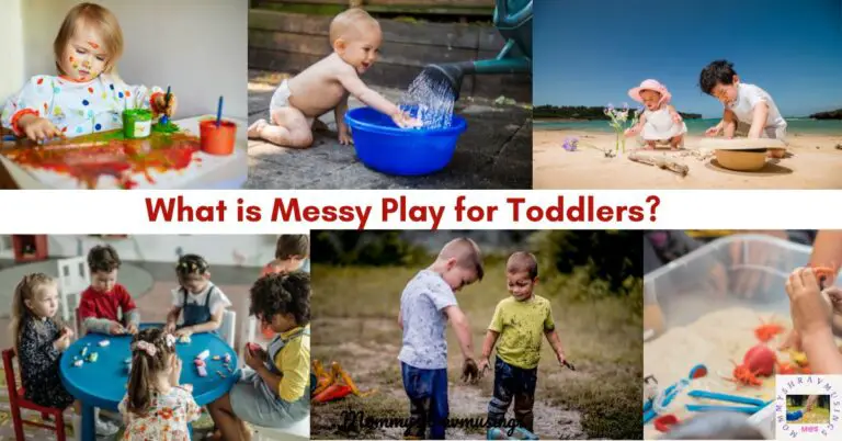 What is Messy Play for Toddlers and Why it is Important - a blog post by Mommyshravmusings