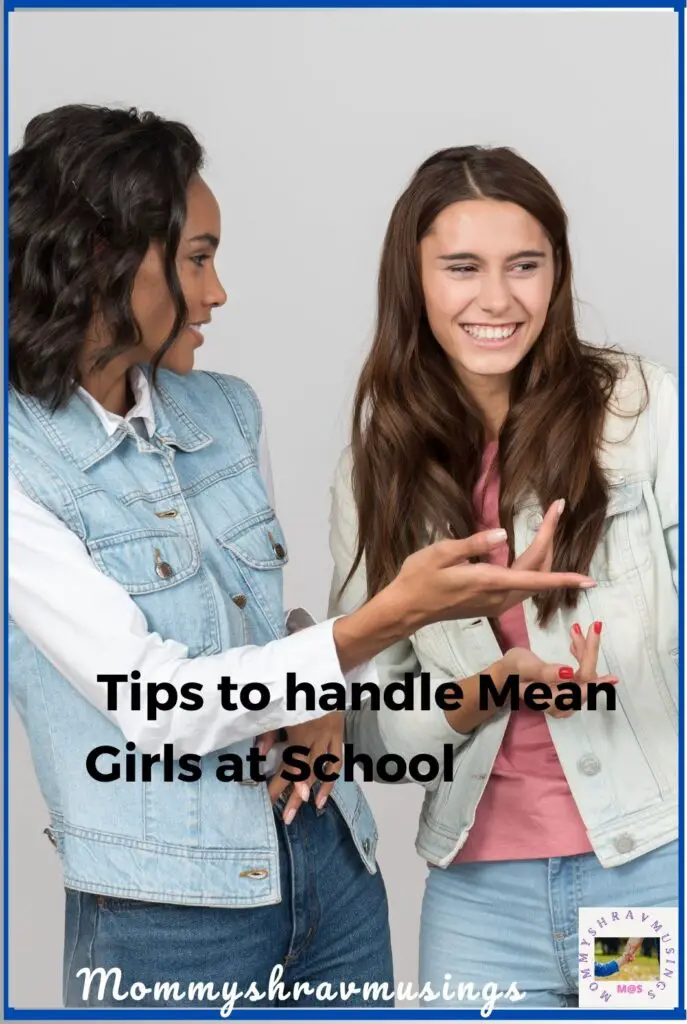Mean Girls at School - a blog post by Mommyshravmusings