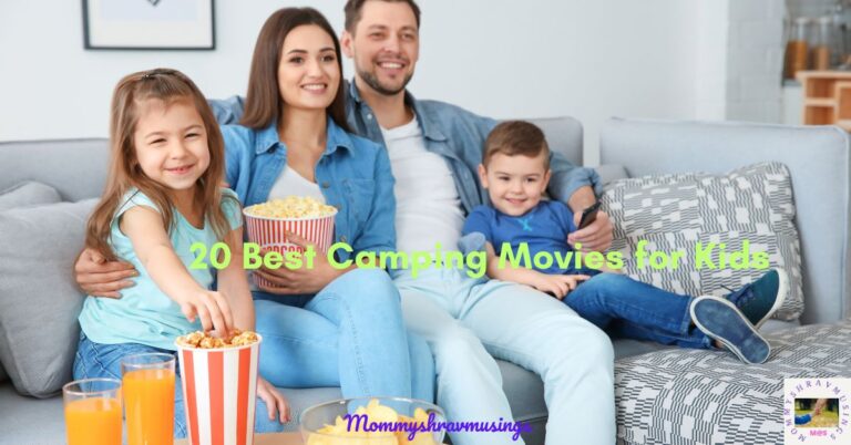 Best Camping Movies for Kids - a blog post by Mommyshravmusings