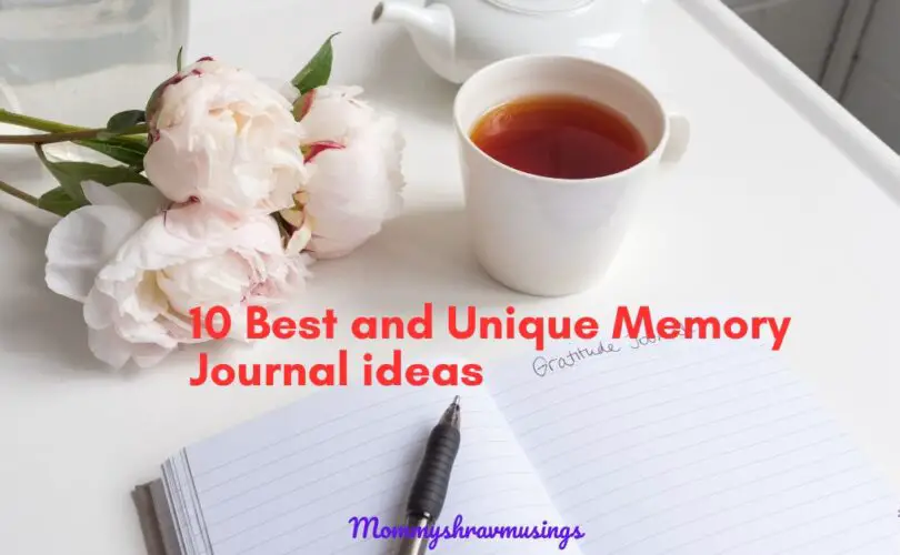 Memory Journal Ideas - a blog post by Mommyshravmusings