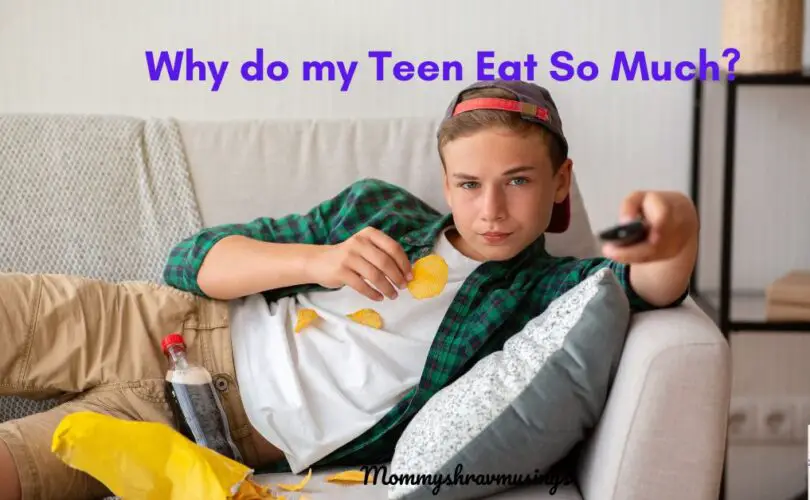 Why do Teens Eat So Much! - a blog post by mommyshravmusings