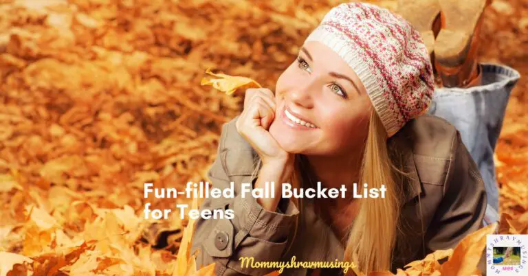Fall Bucket List for Teens