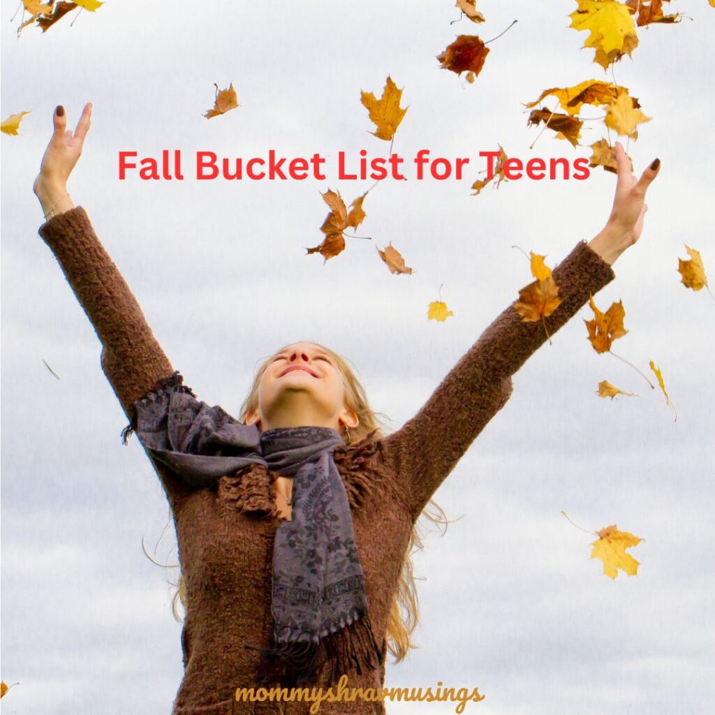 Fall Bucket List for Teens