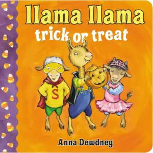Llama Llama Trick or Treat Book Cover from Amazon