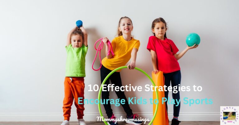 How to Encourage your Child to play Sports?
