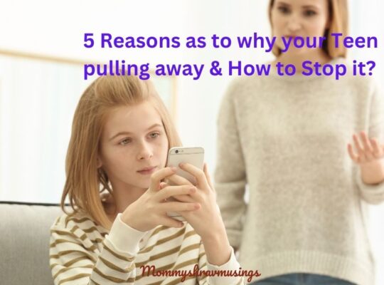How to handle my teen is pulling away