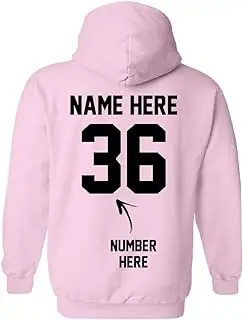 Customized Hoodie picture from Amazon