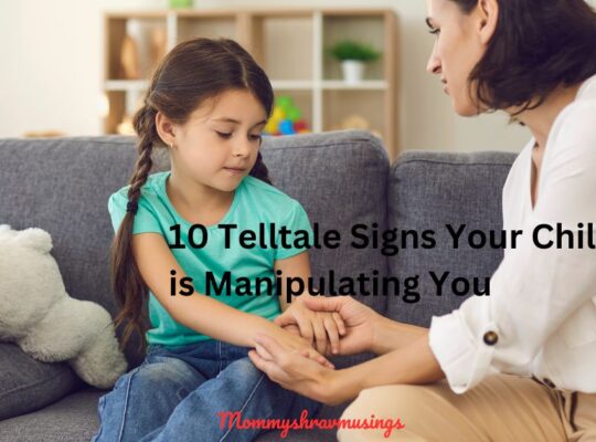 Signs your Child is Manipulating You