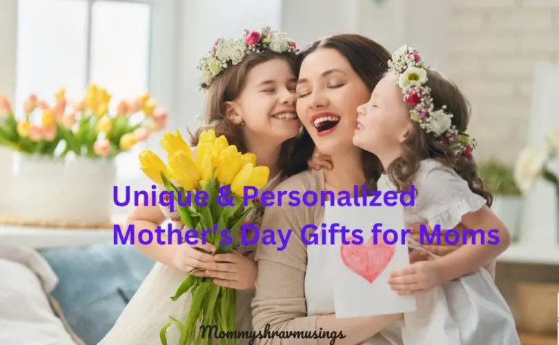 personalized Mother's Day Gifts for Moms - a blog post by mommyshravmusings