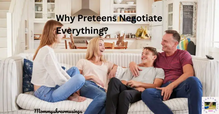 Negotiate Everything? - a blog post by Mommyshravmusings