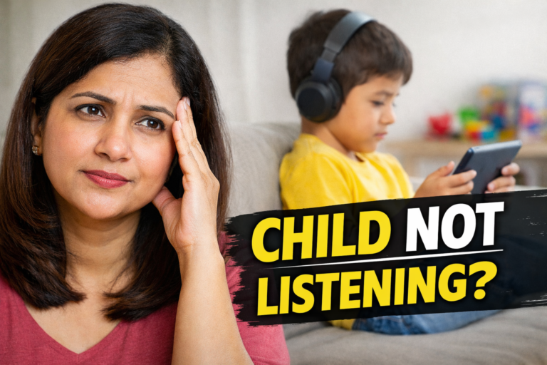 Child not listening - podcast on Simplified Parenting with Suhasini, Podcast