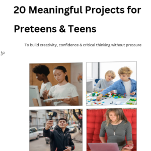 Screen Free Summer Projects