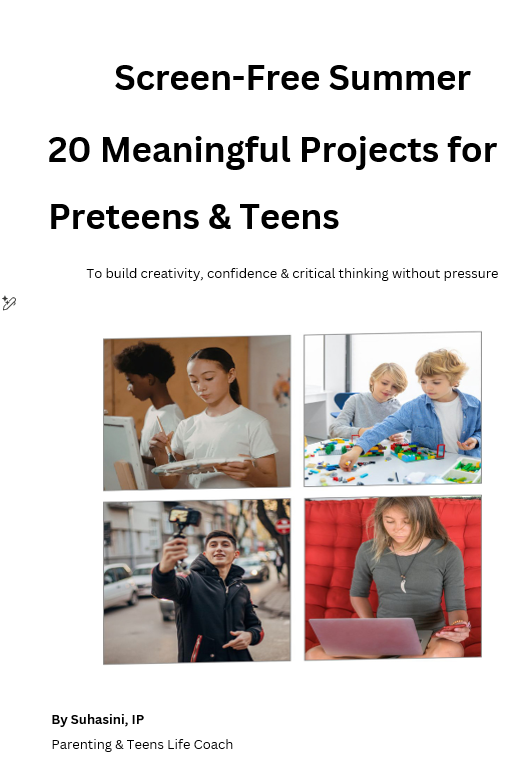 Screen Free Summer Projects